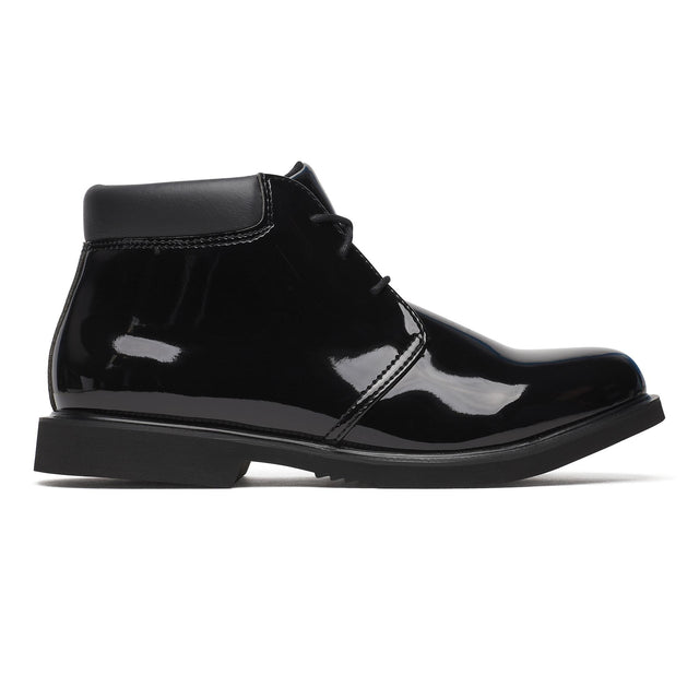 Thorogood Uniform Classics Poromeric Chukka Boot Black side view