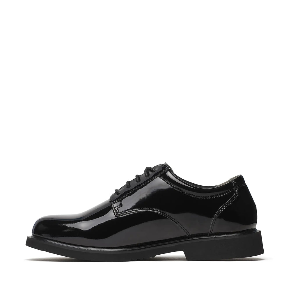 Thorogood Uniform Classics Poromeric Oxford Shoe Black Inner Side View