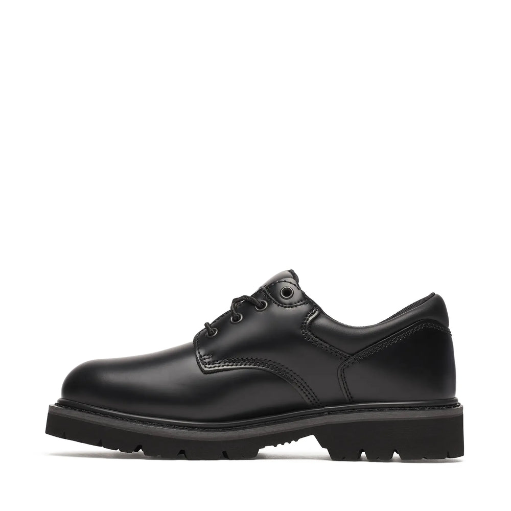 Thorogood Uniform Classics Steel Toe Oxford Shoe Black Inner Side View