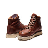 Timberland Pro-6 In Barstow Wedge Brown-Steel Toes-7