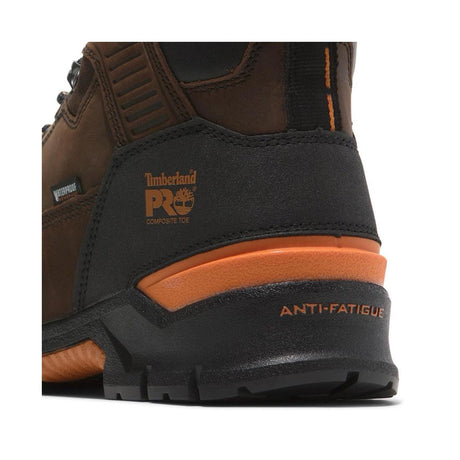 Timberland Pro-6 In Endurance Ev Composite-Toe Waterproof Csa Brown: Walnut Orange-Steel Toes-4