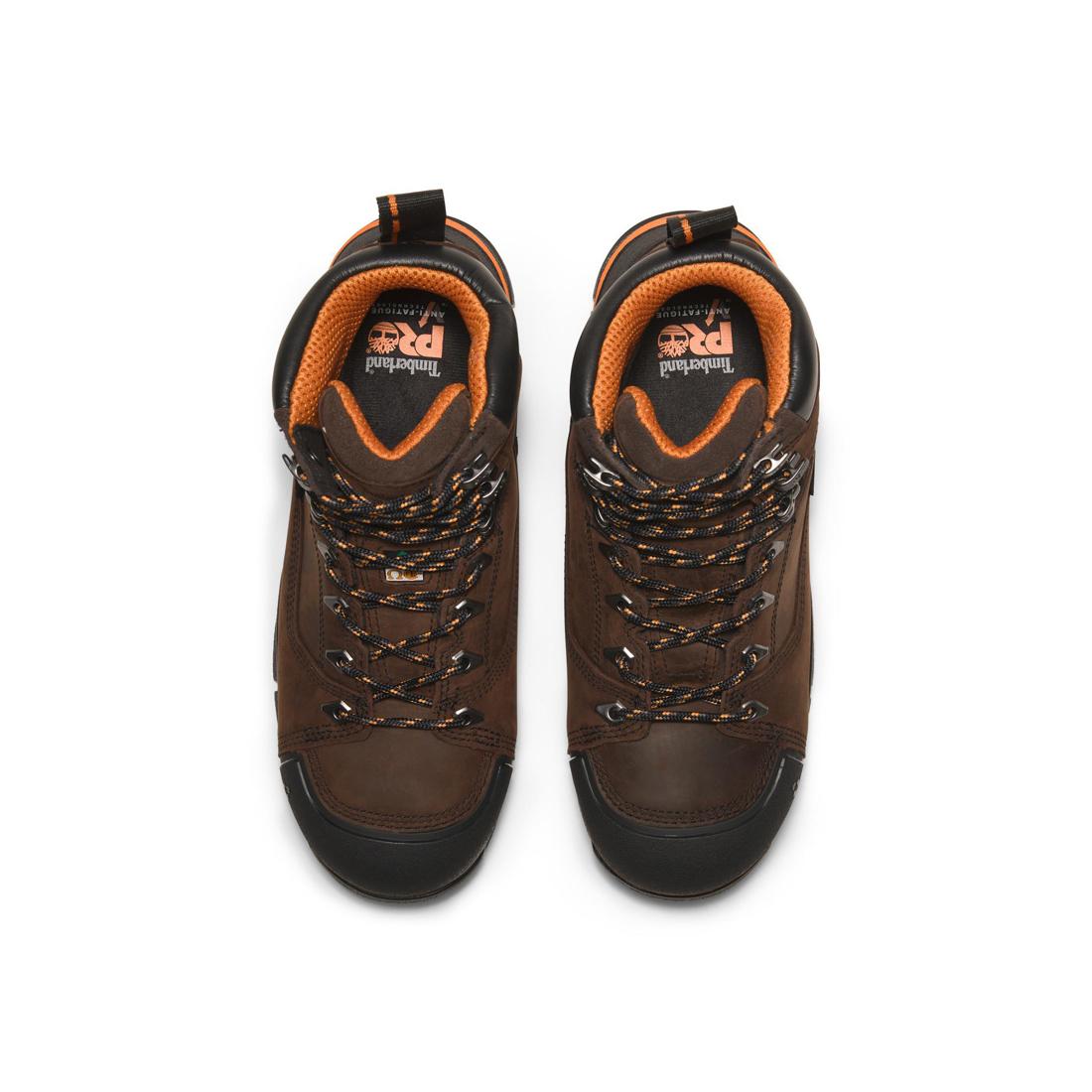 Timberland Pro-6 In Endurance Ev Composite-Toe Waterproof Csa Brown: Walnut Orange-Steel Toes-5