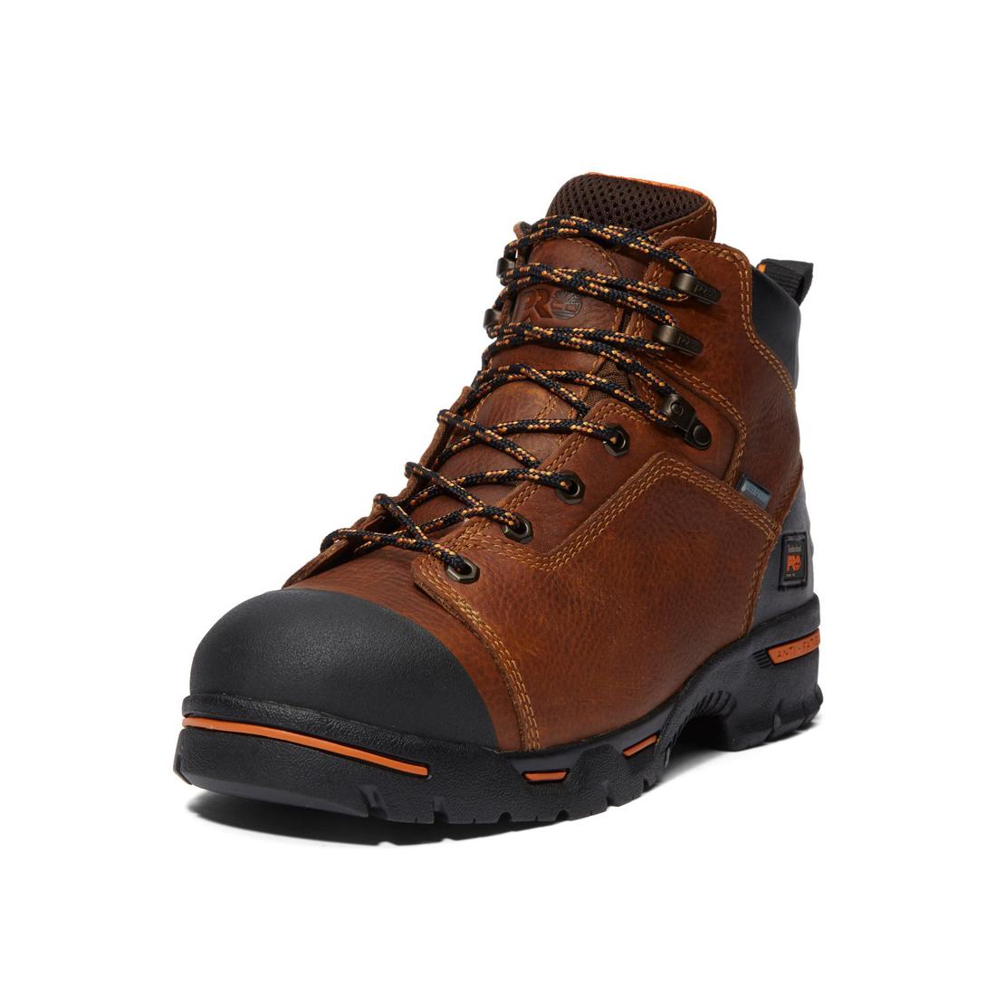 Timberland Pro-6 In Endurance Steel-Toe Waterproof Sp Csa Brown-Steel Toes-9