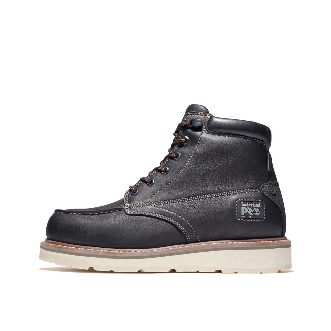 Timberland Pro-6 In Gridworks Waterproof Black-Steel Toes-8