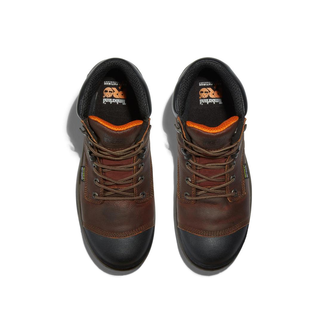 Timberland Pro-6 In Helix Hd Img Nt Brown-Steel Toes-6