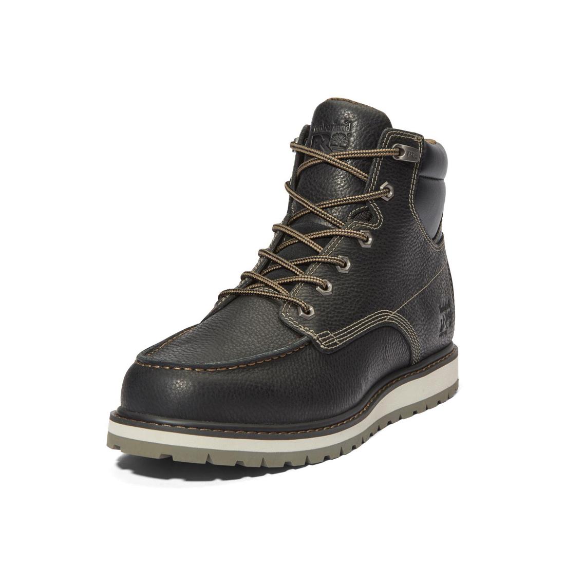 Timberland Pro-6 In Irvine Black-Steel Toes-10