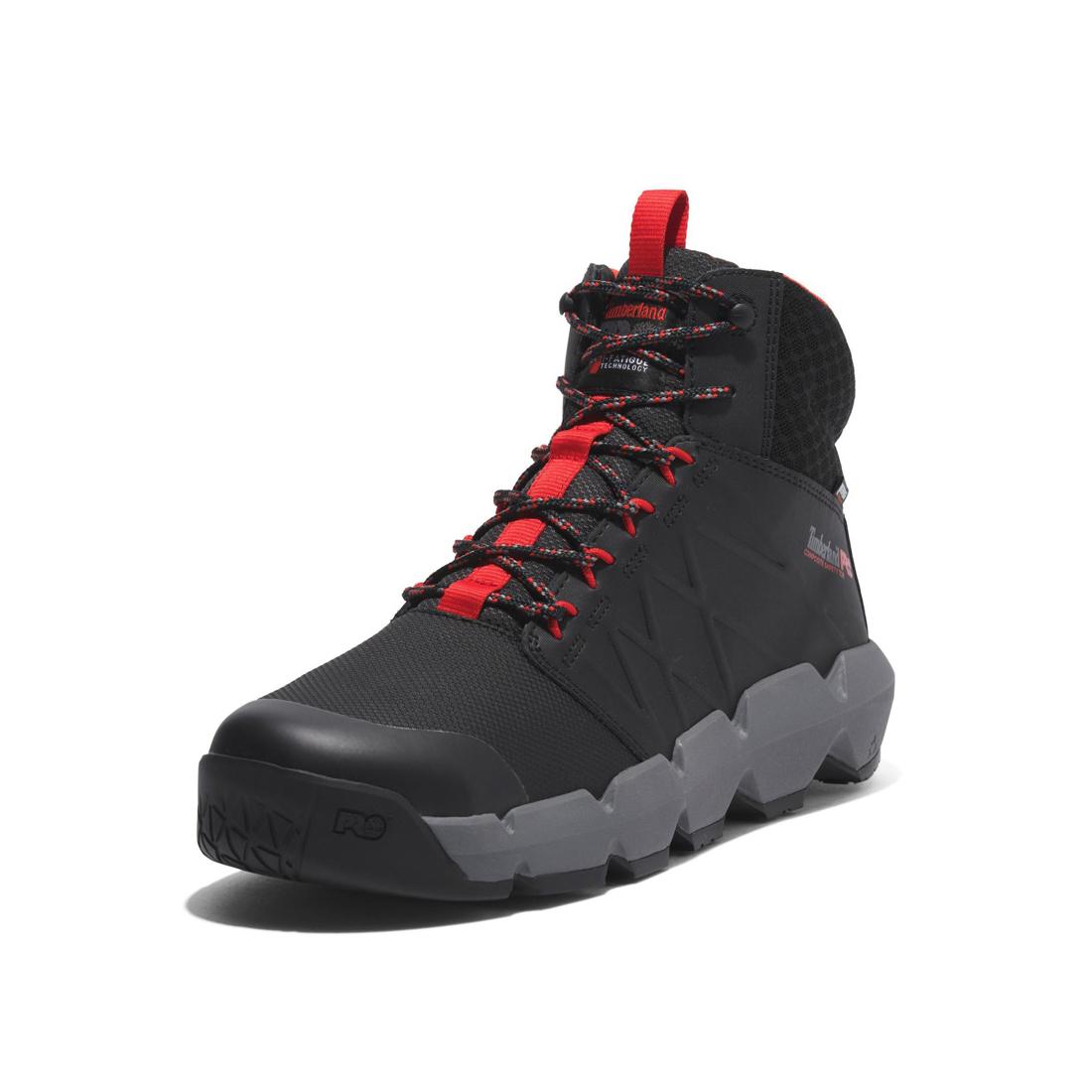 Timberland Pro-6 In Morphix Composite-Toe Waterproof Black-Steel Toes-10