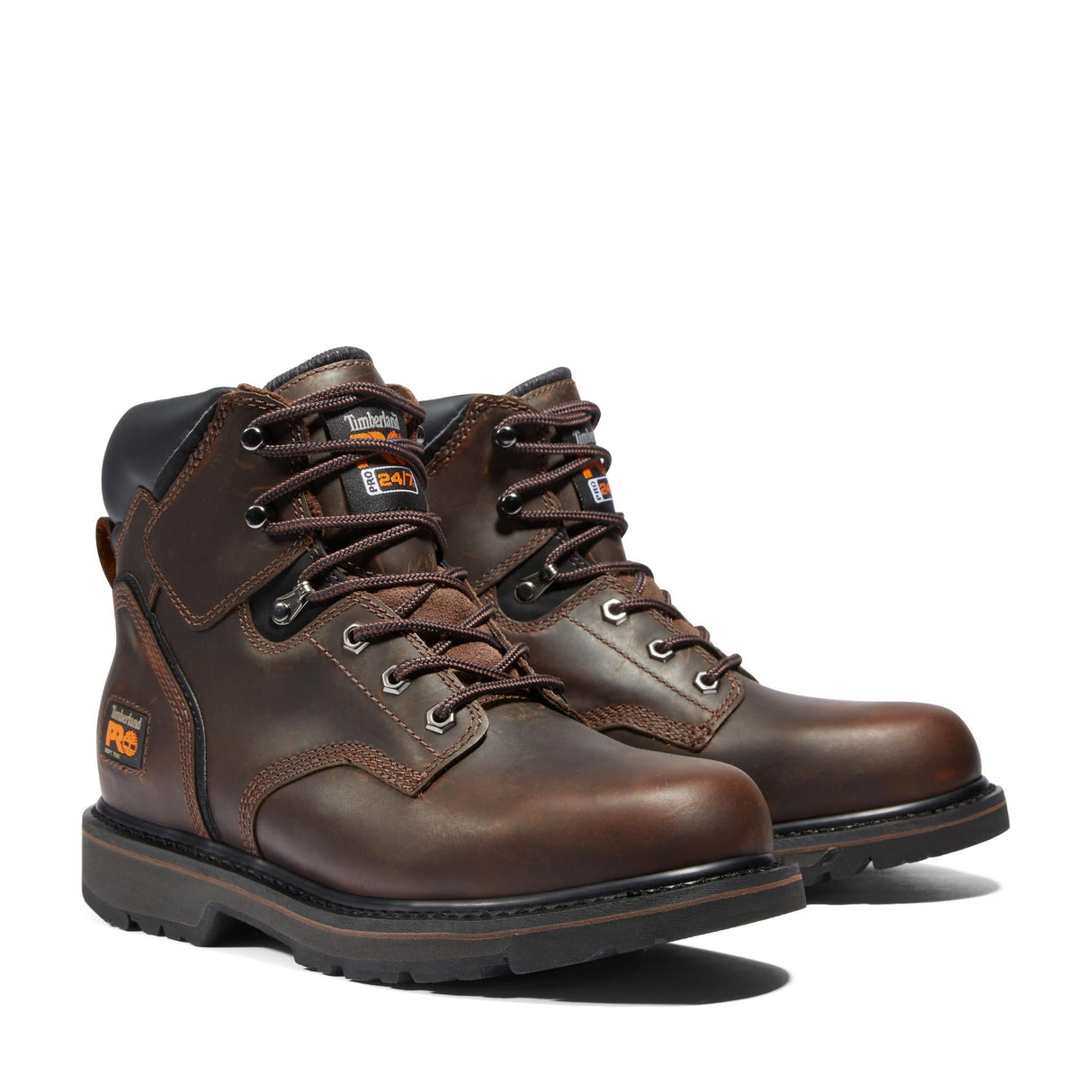 Timberland Pro-6 In Pit Boss Brown-Steel Toes-6