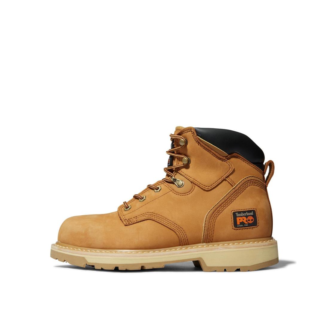 Timberland Pro-6 In Pit Boss Steel-Toe Wheat-Steel Toes-9