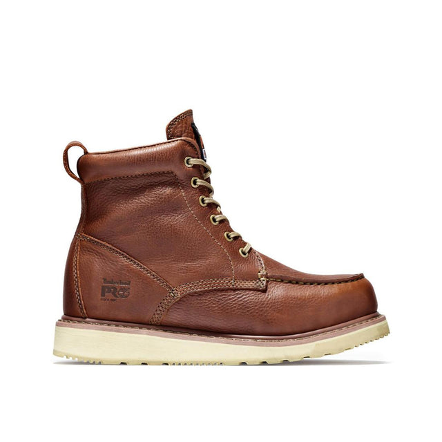 Timberland Pro-6 In Wedge Brown-Steel Toes-1