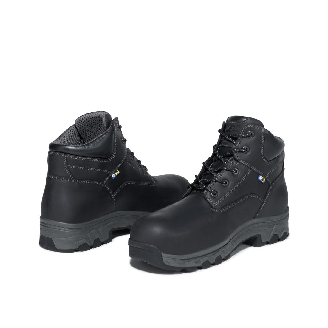 Timberland Pro-6 In Workstead Nt Sd35 Black-Steel Toes-7