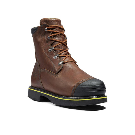 Timberland Pro Bannack Img 9-Inch Alloy-Toe Work Boot Earth Brown Medial View