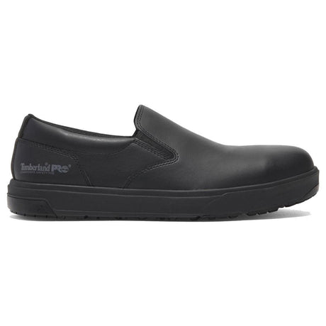 Timberland Pro Berkley Slipon Composite-Toe Work Shoe Sd10 Black Profile View