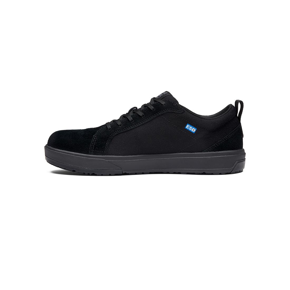 Timberland Pro Berkley Ox Composite-Toe Work Shoe Sd10 Black Angled View