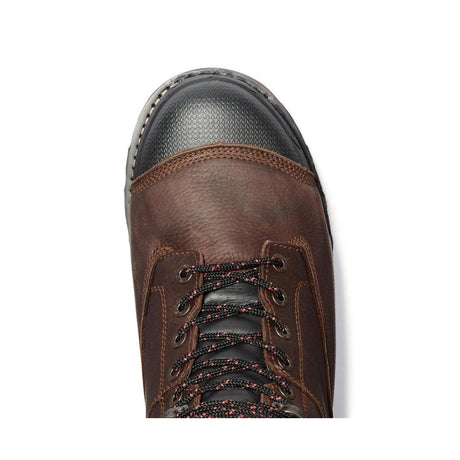 Timberland Pro Boondock 8 Inch Composite-Toe Waterproof Ins 1000G Work Boot Brown Angled View