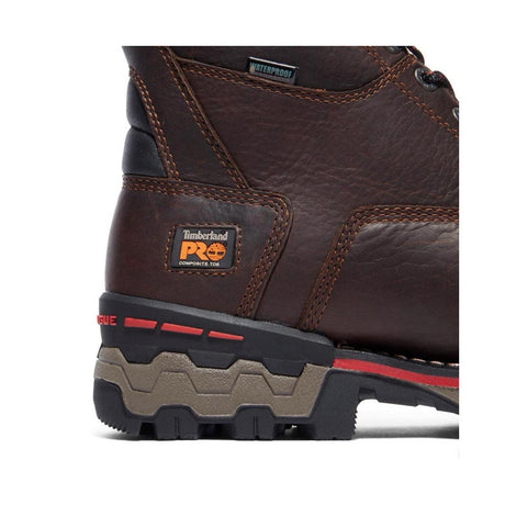 Timberland Pro Boondock 8 Inch Composite-Toe Waterproof Ins 1000G Work Boot Brown View