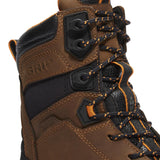 Timberland Pro Boondock Ultralight Waterproof Composite Toe Pull On Work Boots – Medium Brown Detail View