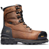 Timberland Pro Boondock HD 8 Inch Composite-Toe Waterproof Work Boot Brown Profile View