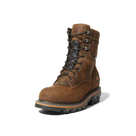 Timberland Pro-Boondock Hd Logger Brown-Steel Toes-10