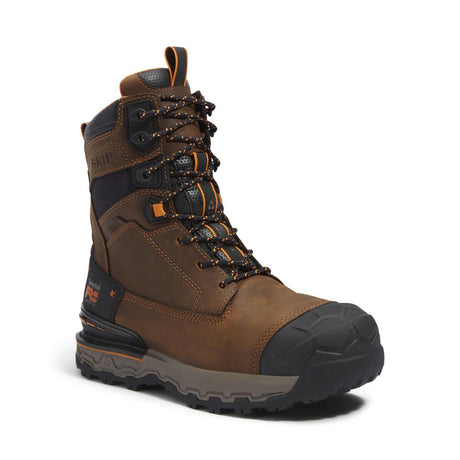 Timberland Pro Boondock Ultralight Waterproof INS 400g Composite Toe Work Boots – Medium Brown Medial View