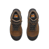 Timberland Pro Women's Boondock 6 Inch Composite-Toe Waterproof Work Boot Brown Heel-Back View