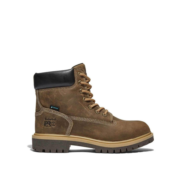 Timberland Pro-Direct Attach 6" Women's Steel-Toe Boot Waterproof Brown-Steel Toes-1