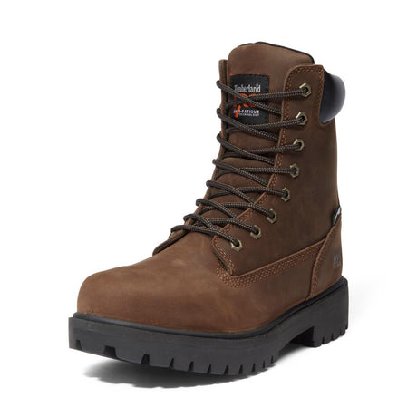 Timberland Pro Direct Attach EV Waterproof Composite Toe Met Guard Work Boots – Black Angled View