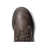 Timberland Pro Direct Attach 6 Inch Steel-Toe Waterproof Ins 200G Work Boot Dark Brown Front-upper View