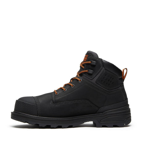 Timberland Pro Distiller 6 Inch Composite Toe EH Work Boots Black A41JG medial image