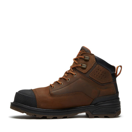 Timberland Pro Distiller 6 Inch Composite Toe EH Work Boots Brown A41JG medial image