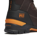 Timberland Pro Endurance EV Waterproof Composite Toe Work Boots – Dark Brown Detail View
