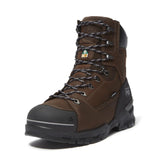 Timberland Pro Endurance EV Waterproof CSA Composite Toe INS Work Boots – Medium Brown Angled View