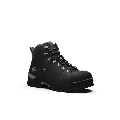 Timberland Pro Endurance Ev 6 Inch Composite-Toe Waterproof Work Boot Black Medial View