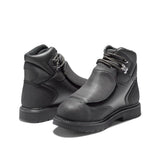 Timberland Pro External Met Guard 6 Inch Steel-Toe Work Boot Black Heel-Back View