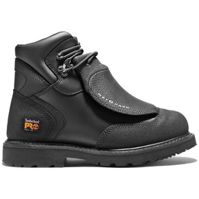 Timberland Pro External Met Guard 6 Inch Steel-Toe Work Boot Black Profile View