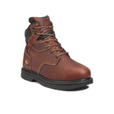 Timberland Pro Flexshield Img 6-Inch Steel-Toe Work Boot Brown Medial View