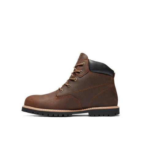 Timberland Pro Gritstone 6 Inch Soft-Toe Boot Brown Angled View