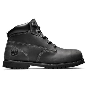 Timberland Pro Gritstone 6 Inch Steel-Toe Work Boot Black Profile View