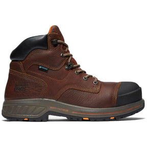 Timberland Pro Helix HD 6 Inch Composite-Toe Work Boot Mahogany Profile View