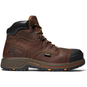 Timberland Pro Helix HD 6 Inch Composite Toe Met Guard Work Boot Brown Profile View