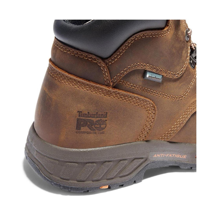 Timberland Pro-Helix HD Men's 6" Composite-Toe Boot Waterproof Brown-Steel Toes-4