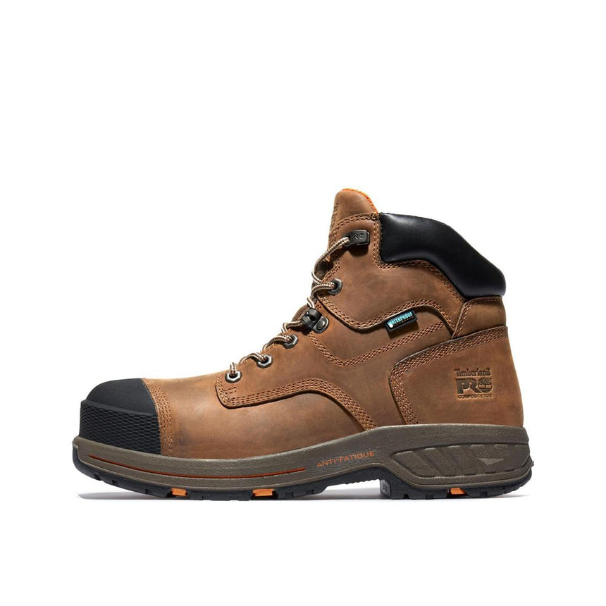 Timberland Pro-Helix HD Men's 6" Composite-Toe Boot Waterproof Brown-Steel Toes-8