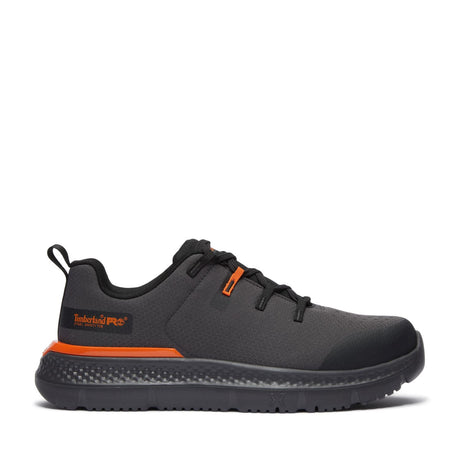 Timberland Pro Intercept Steel Toe Work Shoes Grey A5ME3 lateral image
