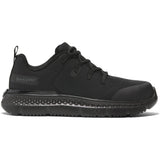 Timberland Pro Women's Intercept Steel-Toe Oxford Work Shoe Black Profile View