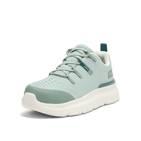 Timberland Pro Women's Intercept Steel-Toe Oxford Work Shoe Green Detail View