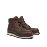 Timberland Pro Irvine 6 Inch Alloy-Toe Work Boot Brown Angled View