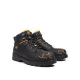 Timberland Pro Magnitude 6 Inch Composite-Toe Waterproof PR Work Boot Black Detail View