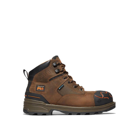 Timberland Pro-Magnitude Men's Composite-Toe Boot Waterproof Orange-Steel Toes-1