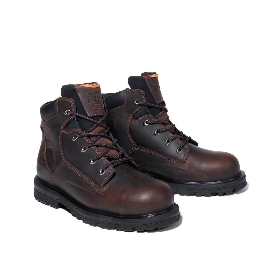 Timberland Pro-Magnus Men's 6" Steel-Toe Boot-Steel Toes-6