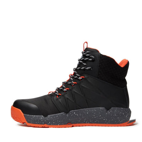 Timberland Pro Morphix Waterproof Composite Toe Work Boots Black Angled View
